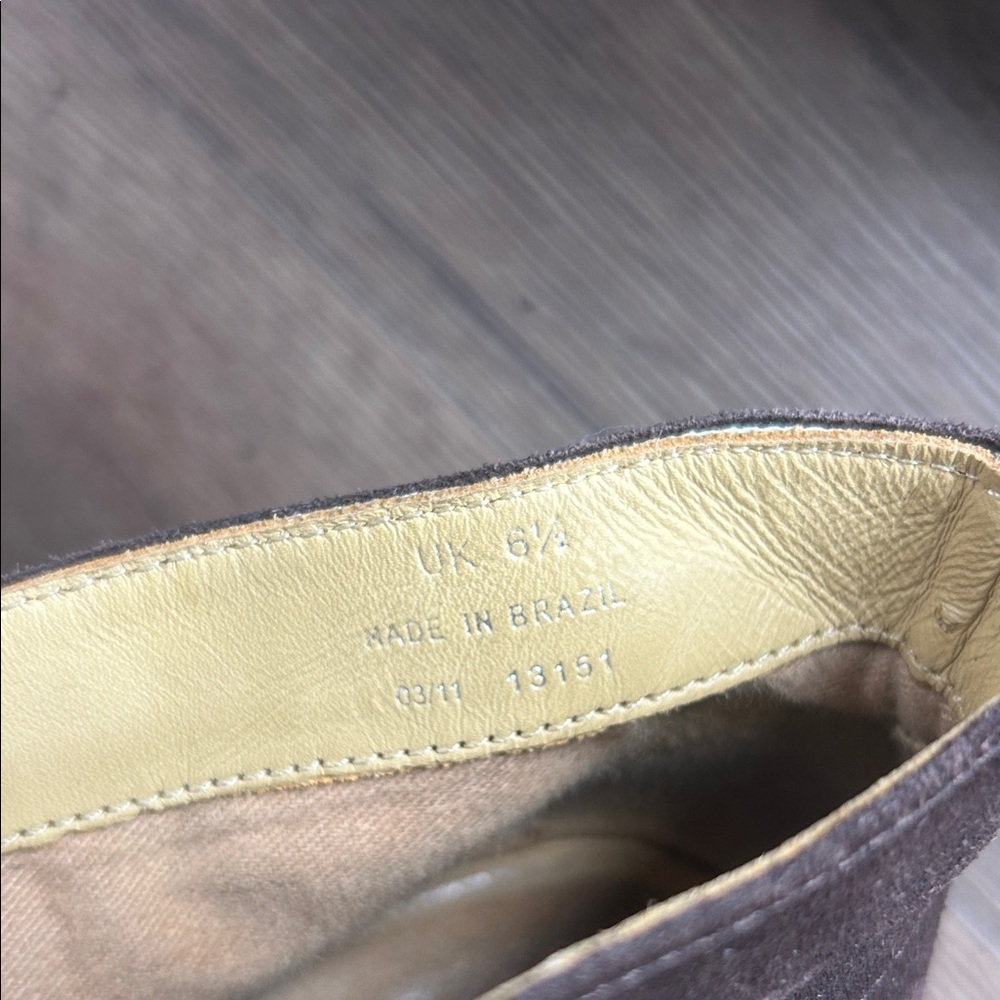 Clarks Men's Dark Brown Suede Chukka Boots ! 8.5 - Picture 4 of 4